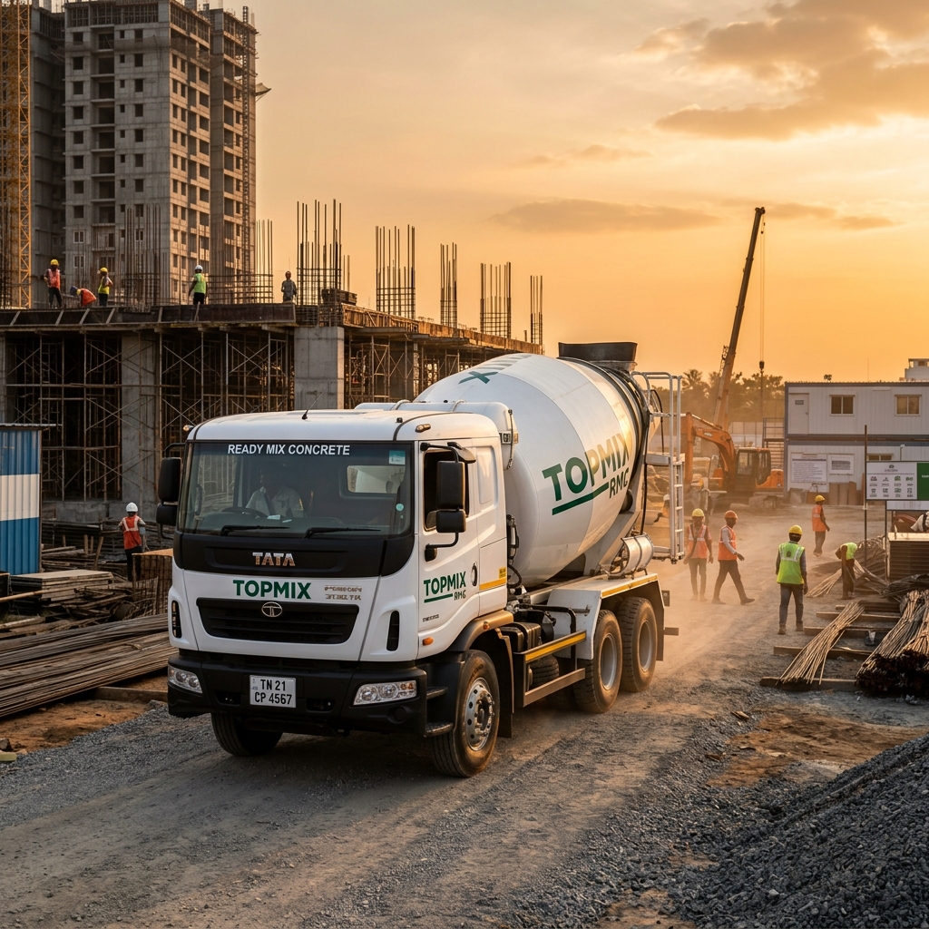 Construction workers on site
